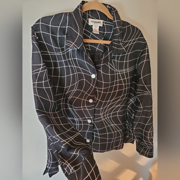 SILK 80'S SHIRT - Picture 3 of 5